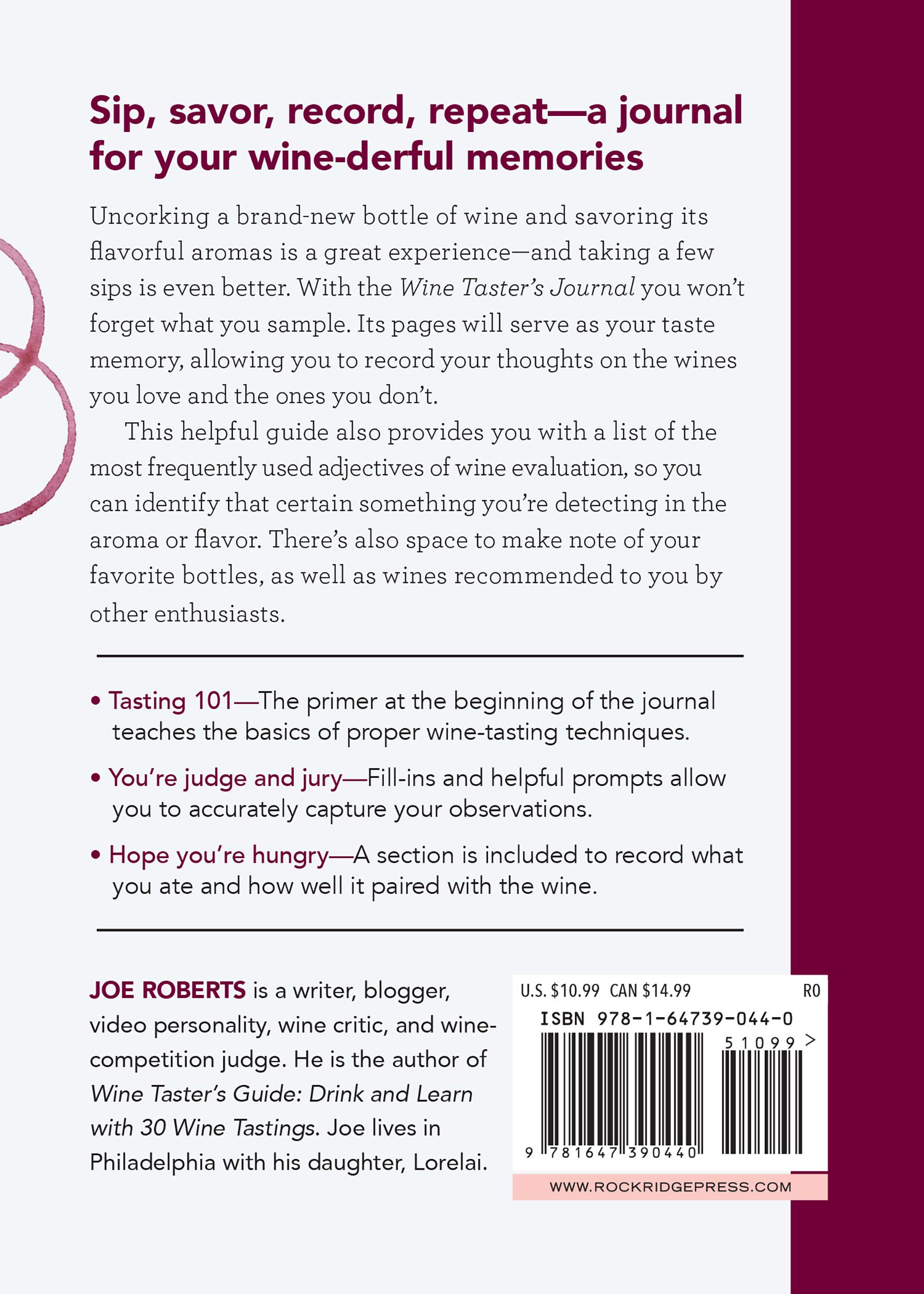 We're 1... and 2! (Wine Taster's Journal Officially Released!) 1