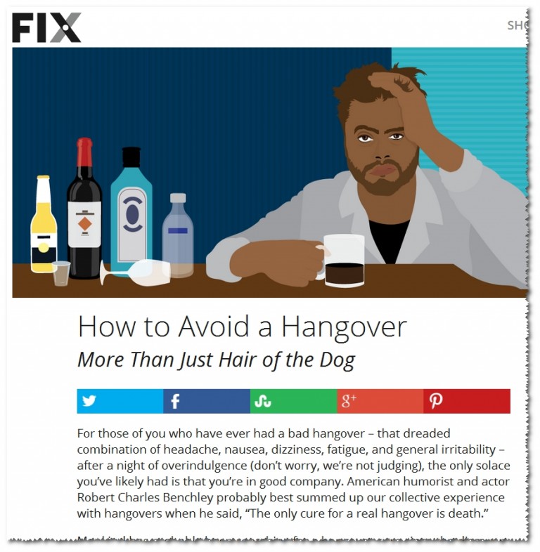 You're (Hangover Prevention At 1 Wine Dude