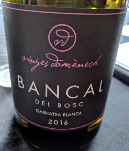 Vinyes Domènech Bancal 2016