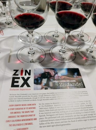 ZinEx tasting