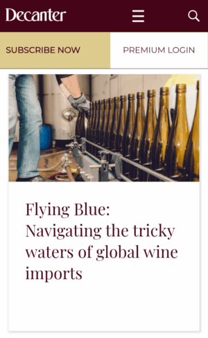 “A Giant Mess”: Navigating Tariffs for Decanter