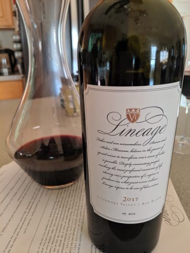 2017 The Steven Kent Winery Lineage