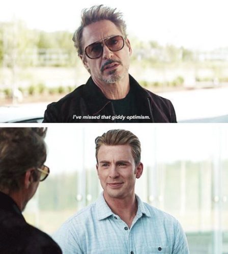 Tony Stark Optimism