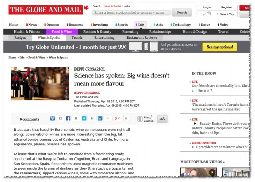 globe and mail
