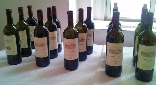 Ornellaia NYC 2015 red lineup