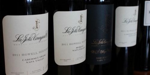LaJota tasting lineup