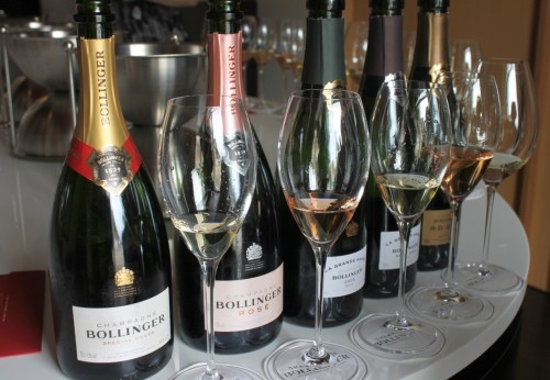Bollinger tasting