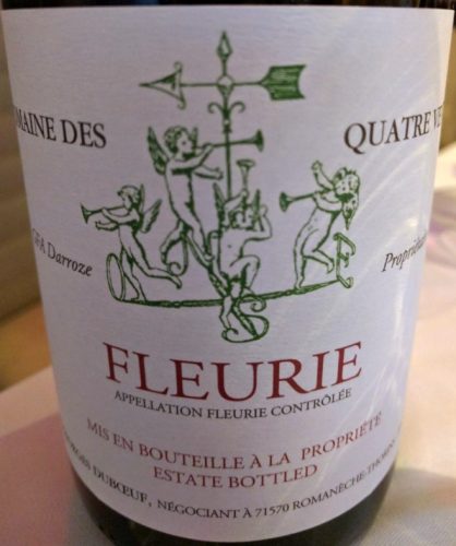 Domaine de Quatre Vents Fleurie 2015