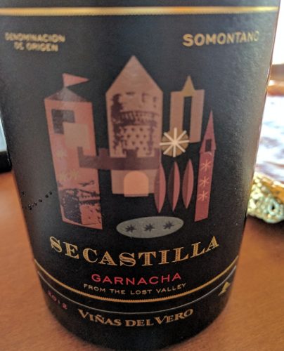 2012 Viñas del Vero Secastilla Garnacha