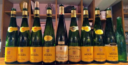 Hugel tasting lineup