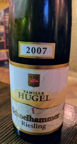 2007 Hugel Riesling Schoelhammer