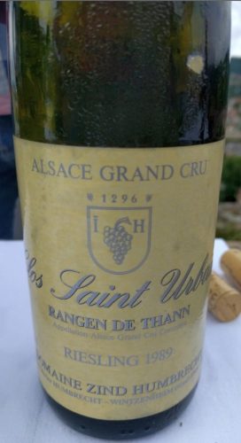 1989 Domaine Zind-Humbrecht Riesling Rangen de Thann Clos Saint Urbain