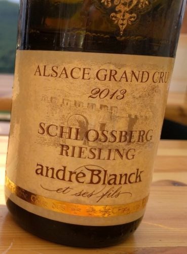 2013 Andre Blanck Riesling Schlossberg