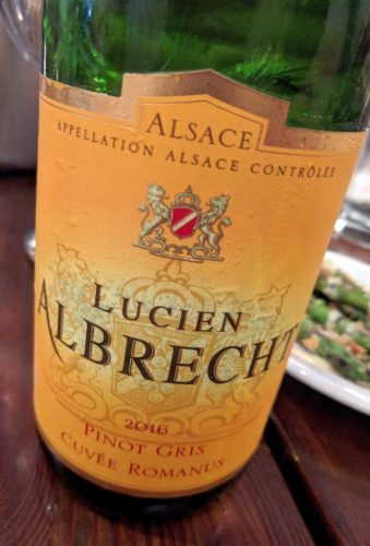 2016 Lucien Albrecht Cuvee Romanus Pinot Gris