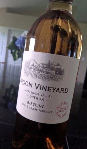 Troon orange wine 2017