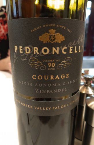 Pedroncelli Courage