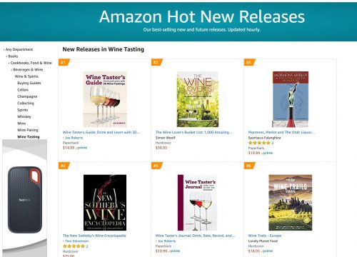 Amazon Wine Tasting category