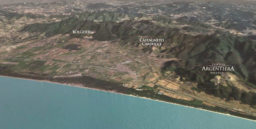 Argentiera location