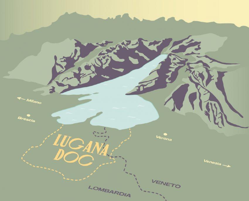 Lugana map