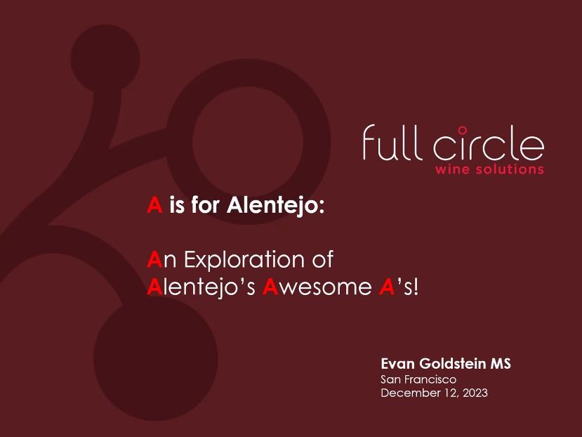 Brought to You by the Letter ‘A’ (An Alentejo Masterclass with Master the World)