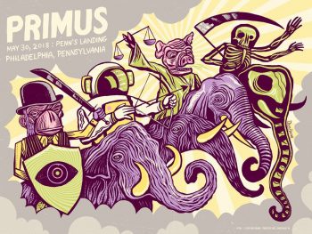 Primus Philly 2018 poster