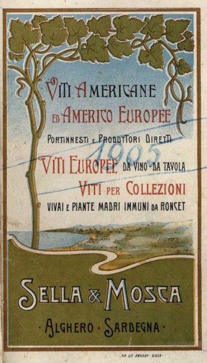 Sella & Mosca vine catalog