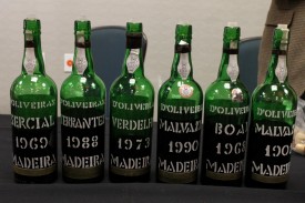 Madeira D'Oliveira tasting lineup 2015
