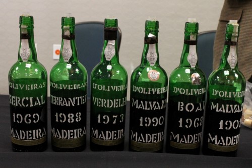 Madeira D'Oliveira tasting lineup 2015