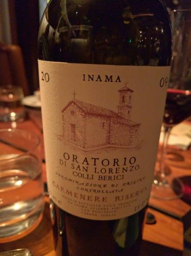 2009 Inama 'Oratorio di San Lorenzo' Colli Berici Carmenere Riserva