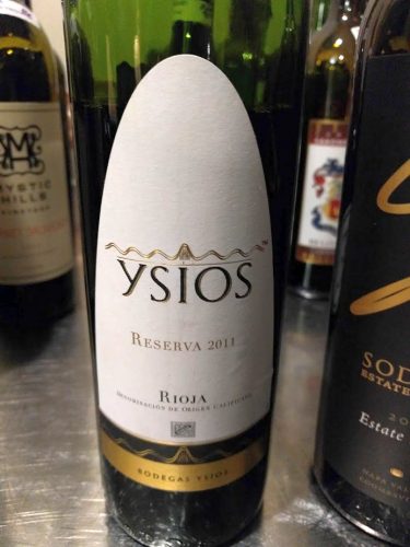 Ysios Reserva 2010