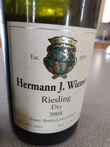 2008 Hermann J. Wiemer Dry Riesling