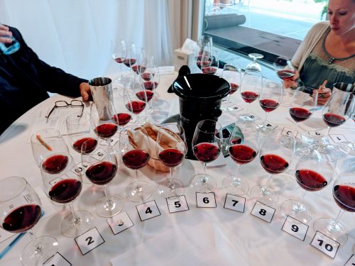 2018 Oregon Wine Experience judging