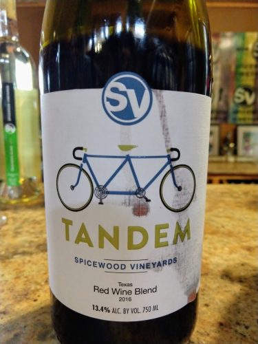 Spicewood 2016 Tandem