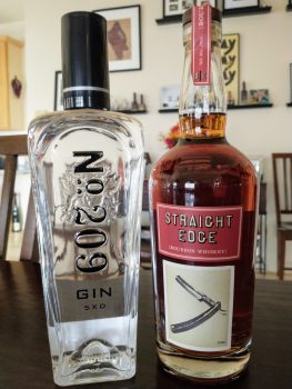 No. 209 Gin & Straight Edge Bourbon Whiskey