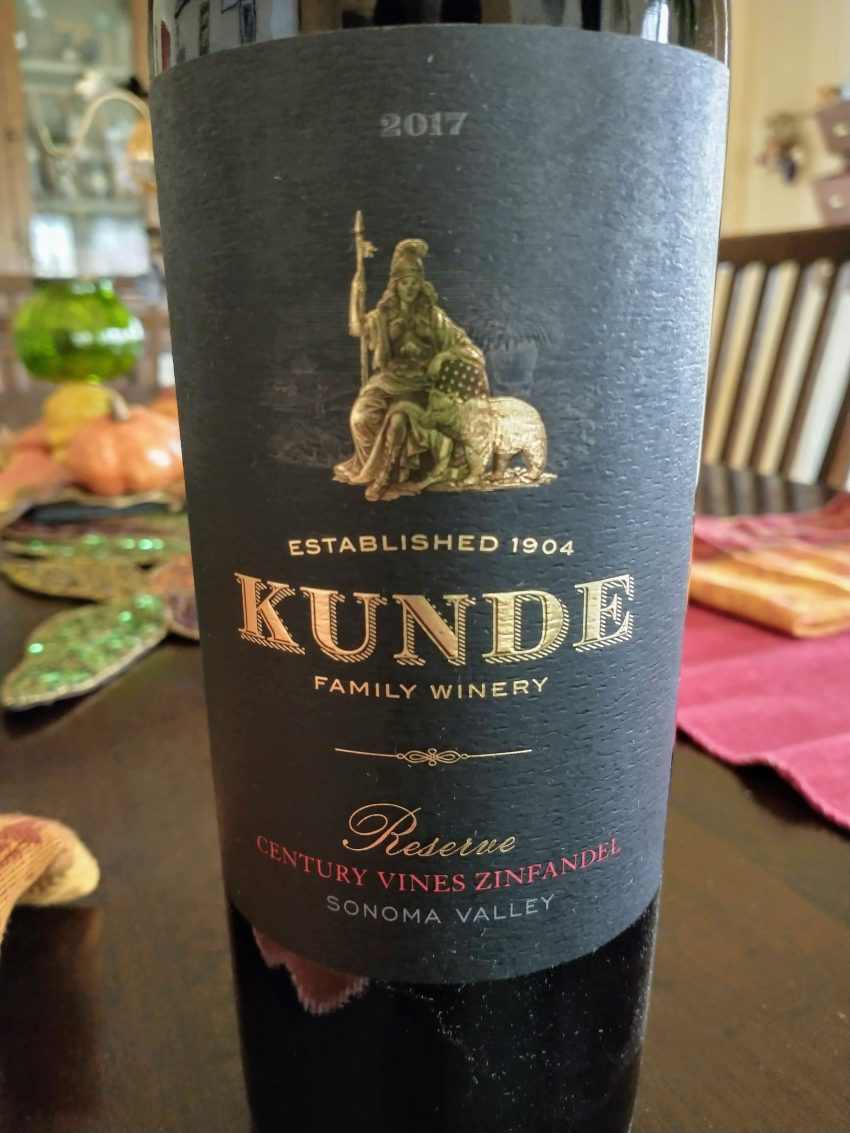 Kunde Century Vines Zinfandel