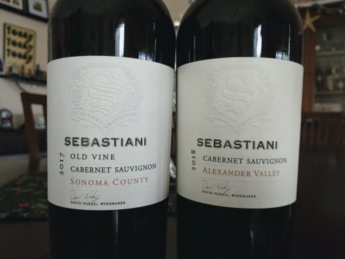 Sebastiani Cabernet lineup 1