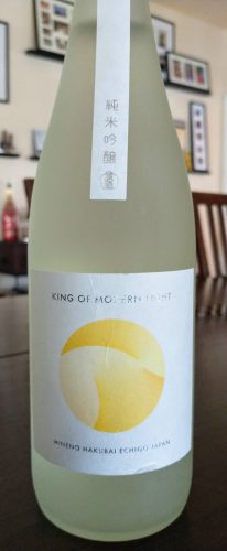 King of Modern Light sake