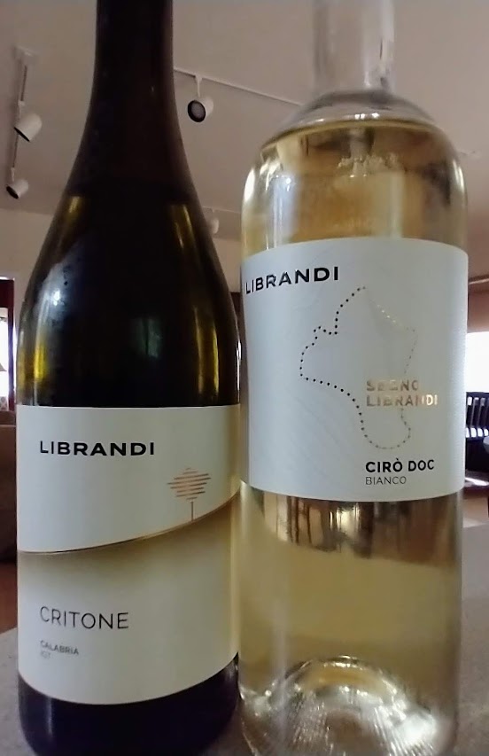 Librandi tasting lineup 1