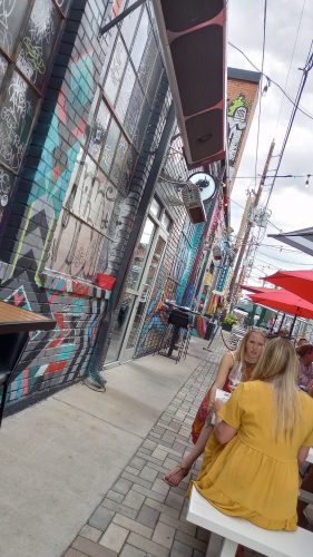 Downtown Denver wine bar scene