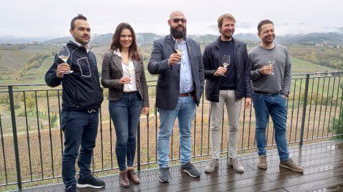 Collio winemakers braving the weather