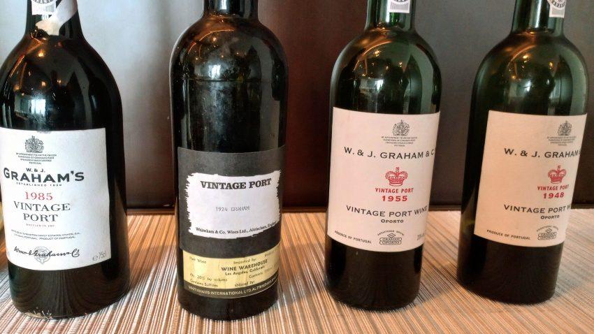 W & J Graham's vintage port lineup 2
