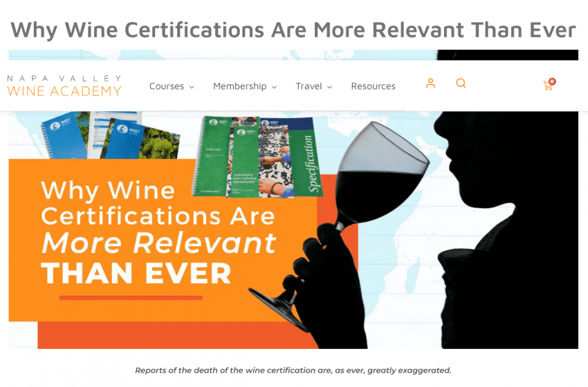 NVWA Wine Certs