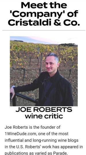 BIG NEWS: Joe Joins Cristaldi & Co. (and Here’s Your DISCOUNT CODE!)