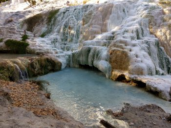 Thermal baths in Orcia