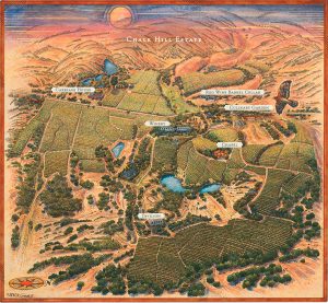 Chalk Hill Estate map