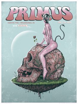 Primus Philly 2017 poster